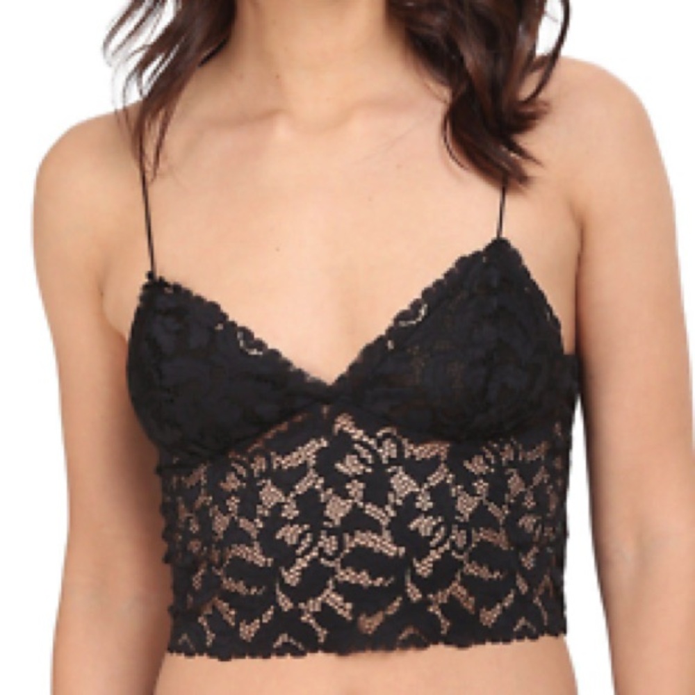 Free People Lace Crop Top